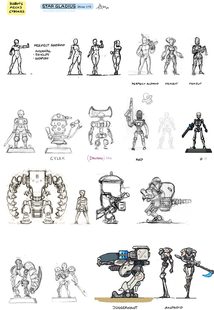 Star Gladius concept art