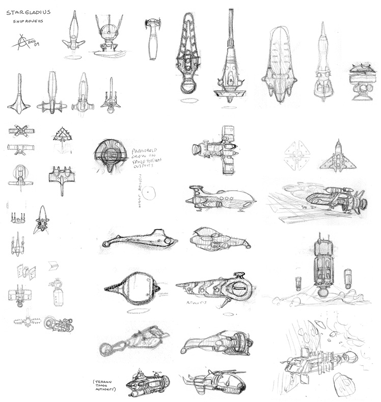 Star Gladius concept art