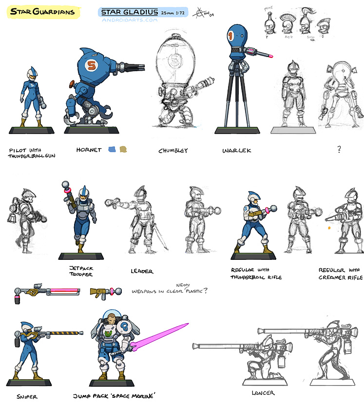 Star Gladius concept art