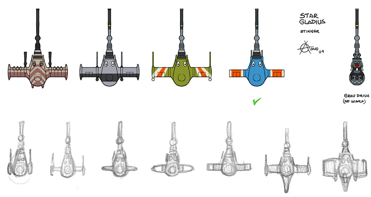 Star Gladius concept art