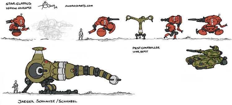 Star Gladius concept art