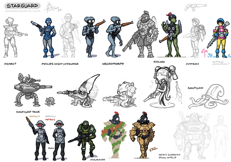 Starguard concept art