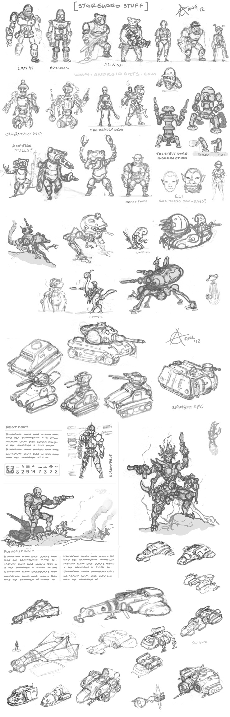 Starguard fan art redesigns