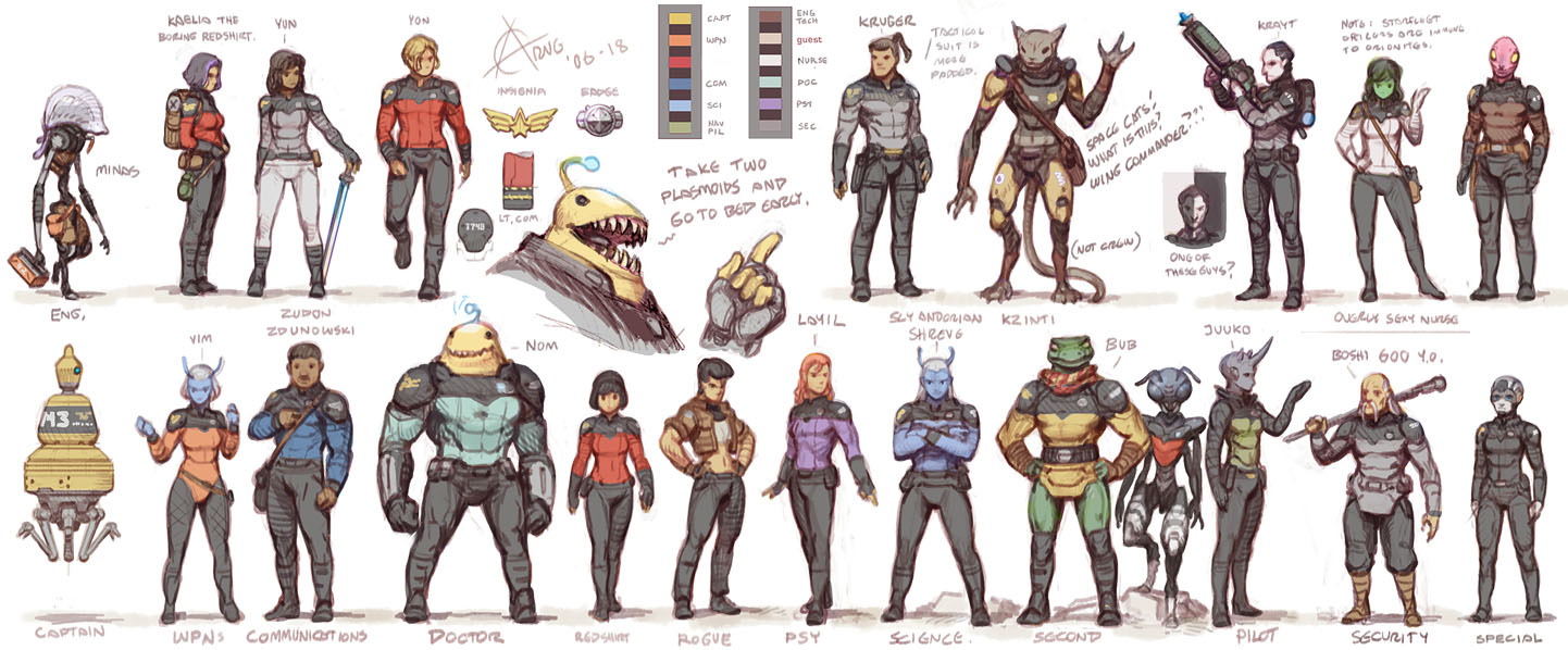 Star Trek characters
