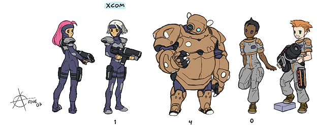 Rebel X-com armours