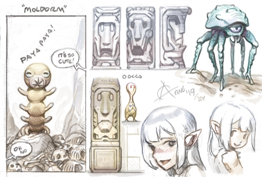 Zelda concepts