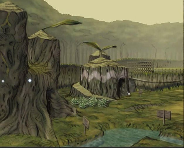Deku tree is decrepid.