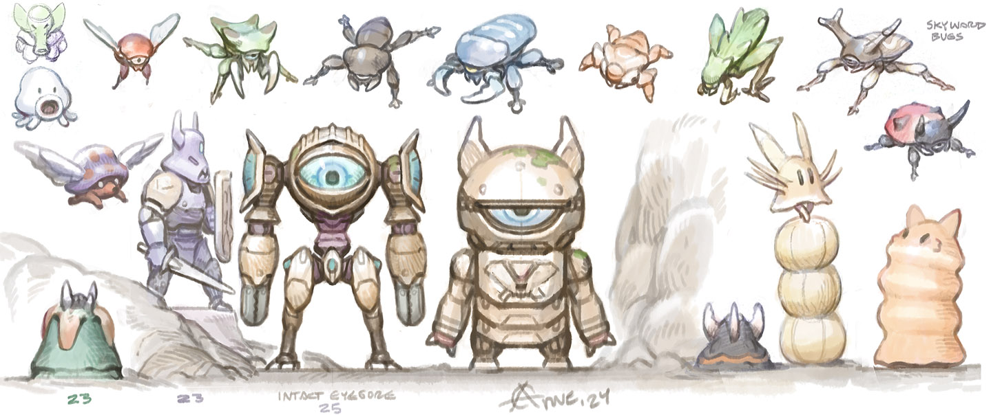 Zelda concepts