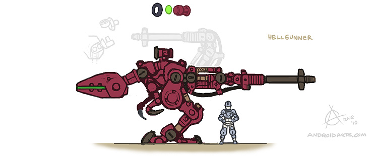 ZOIDS Hellgunner