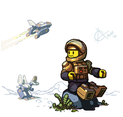 Gold Zoid Minifig